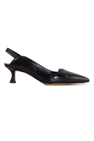 Slingback in pelle nera MARA BINI | S158NERO